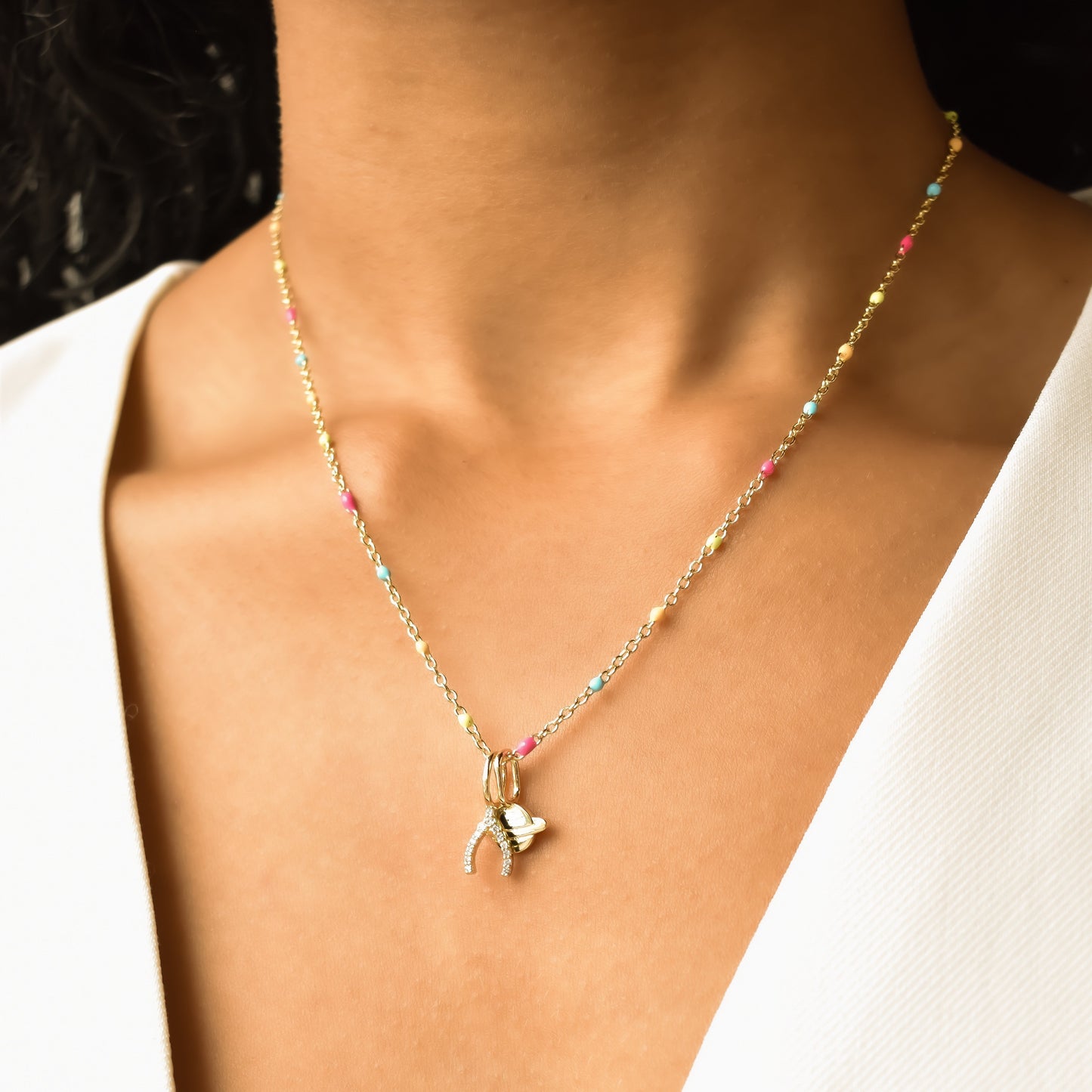 Confetti Chain Necklaces Joyce 