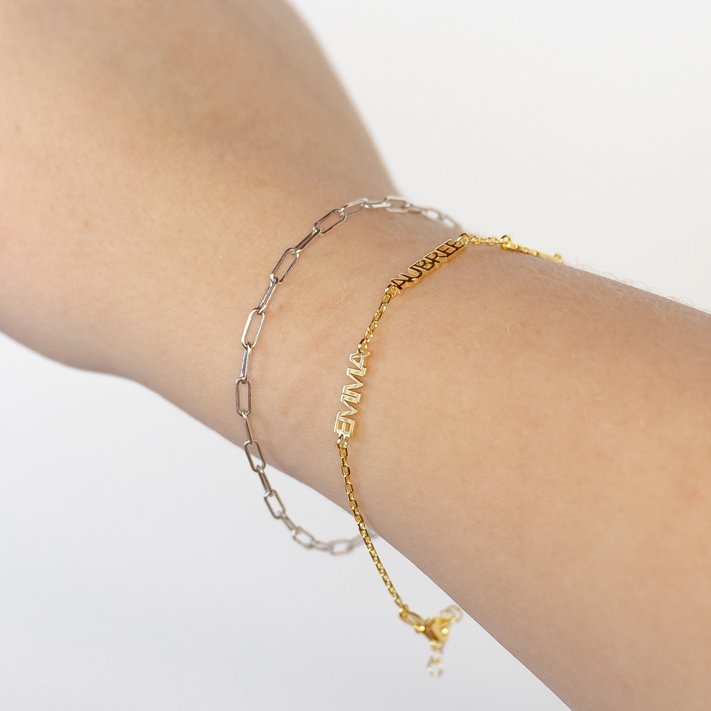 Custom My Mantra Name Bracelet Bracelets Bob 