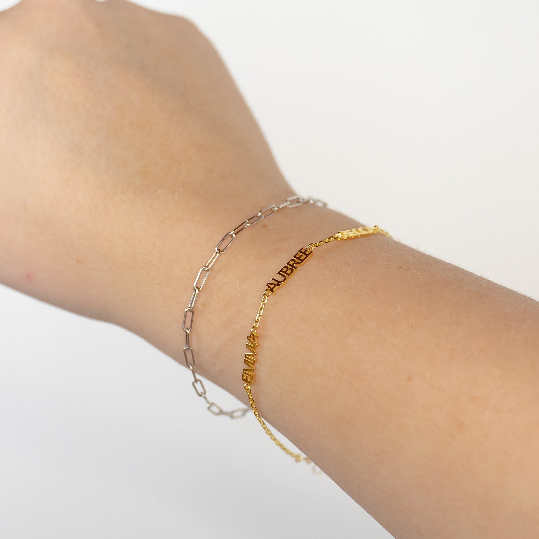 Custom My Mantra Name Bracelet Bracelets Bob 