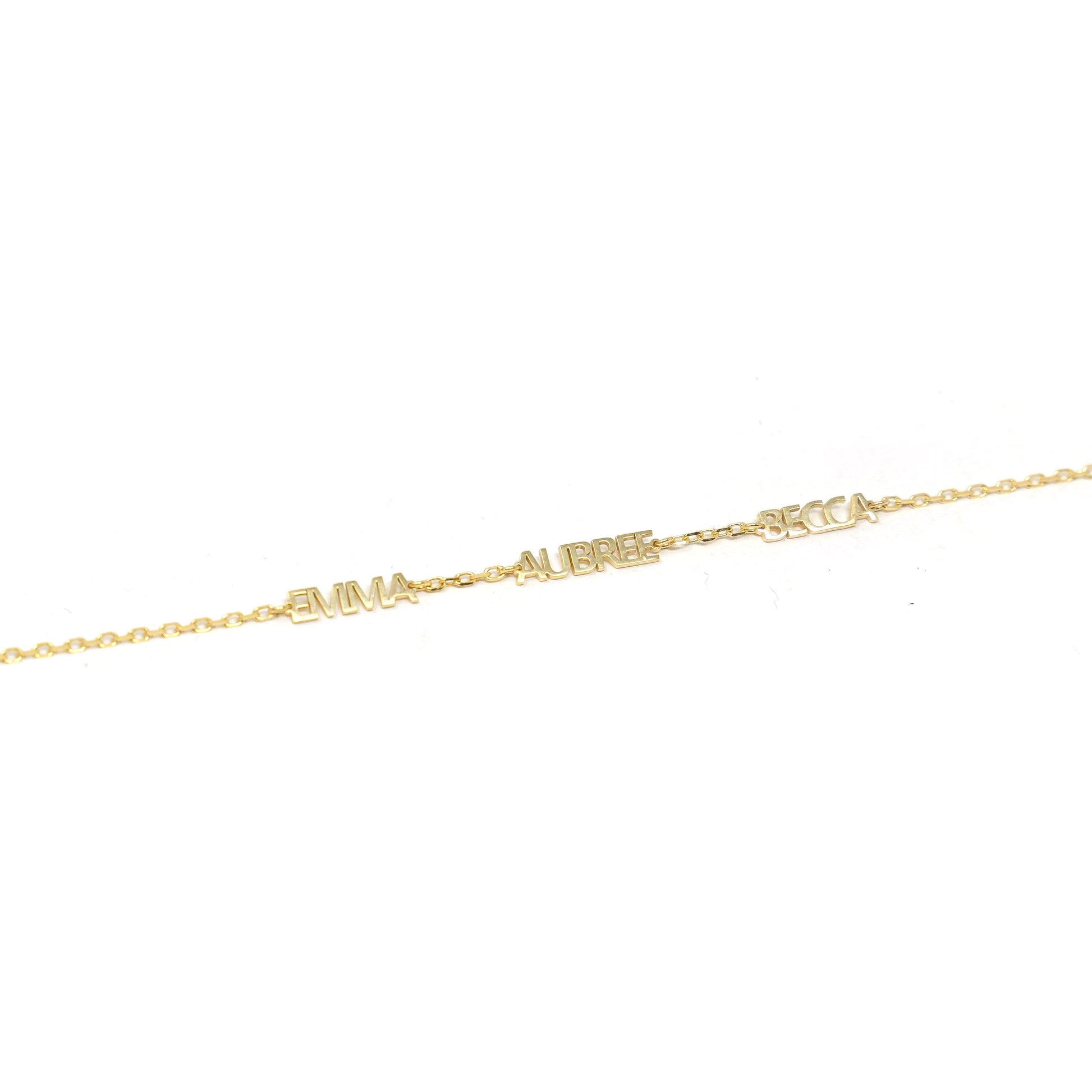 Custom My Mantra Name Bracelet Bracelets Bob 