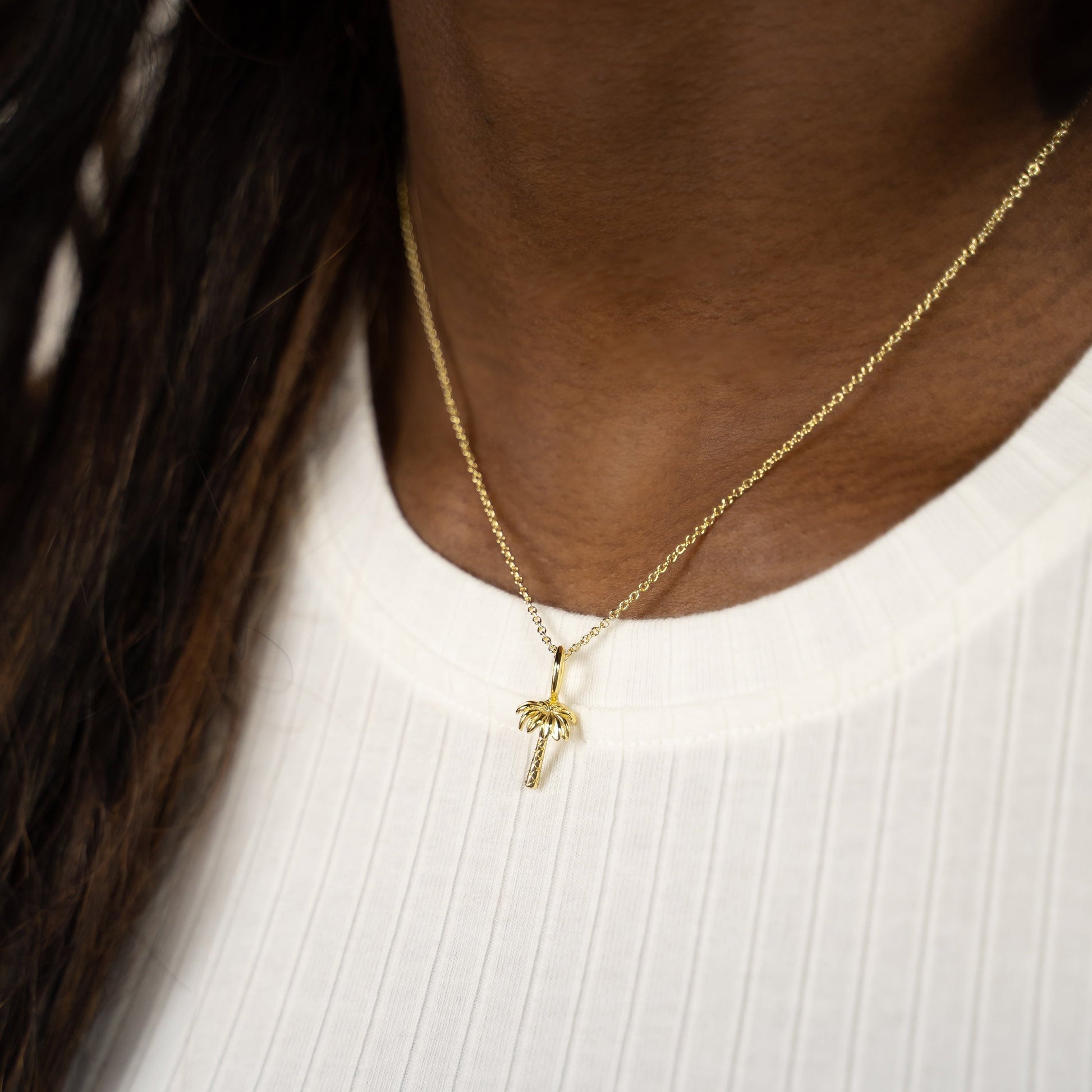 Skinny Cable Chain Necklace Necklaces The Sis Kiss 