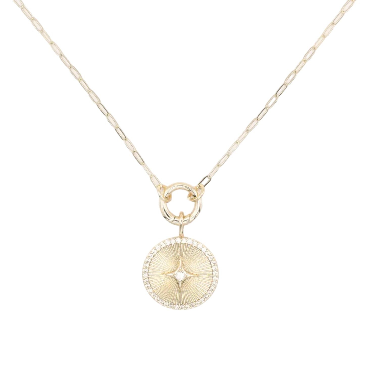 Sis Kiss Signature Star Coin Necklace Necklaces Joyce 