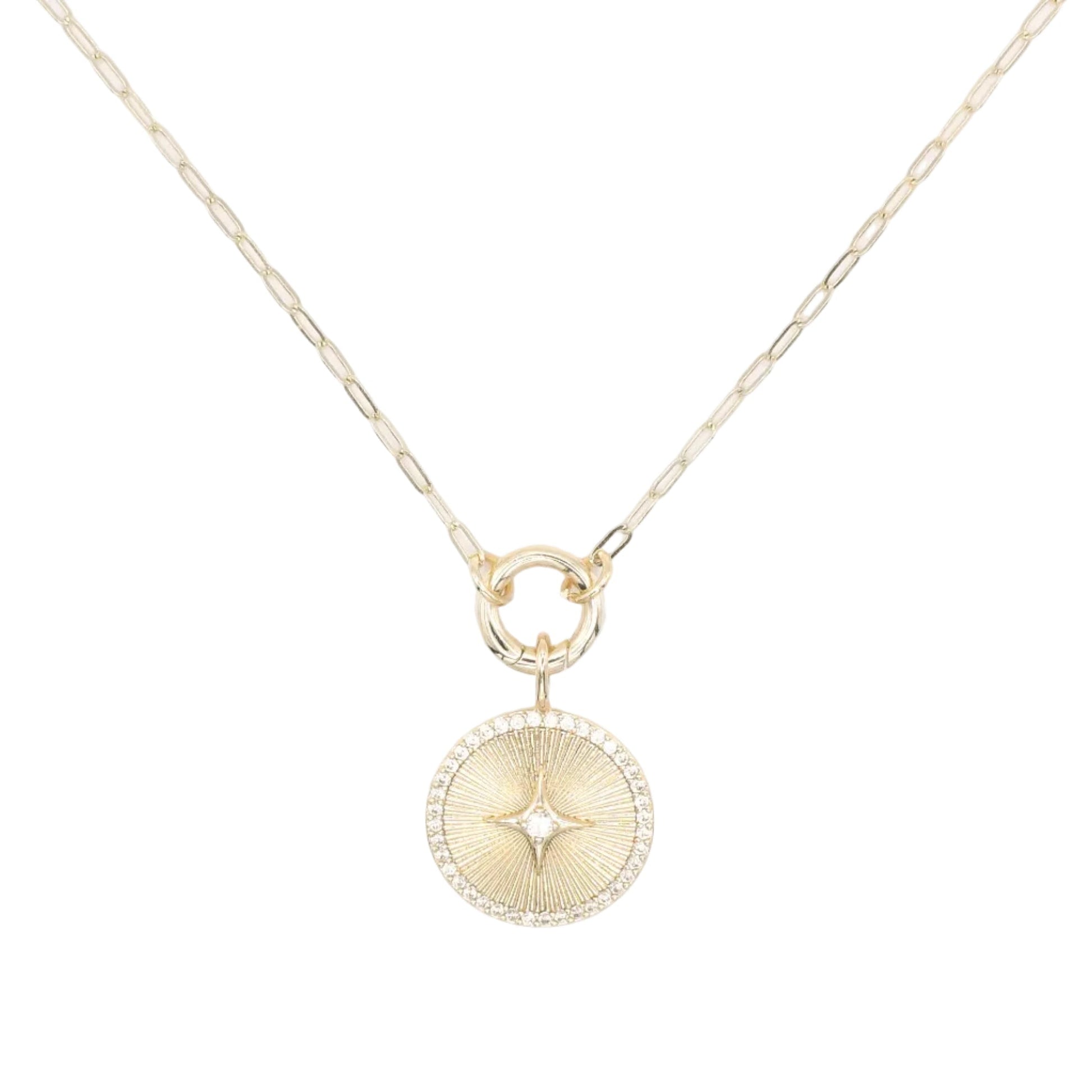 Sis Kiss Signature Star Coin Necklace Necklaces Joyce 
