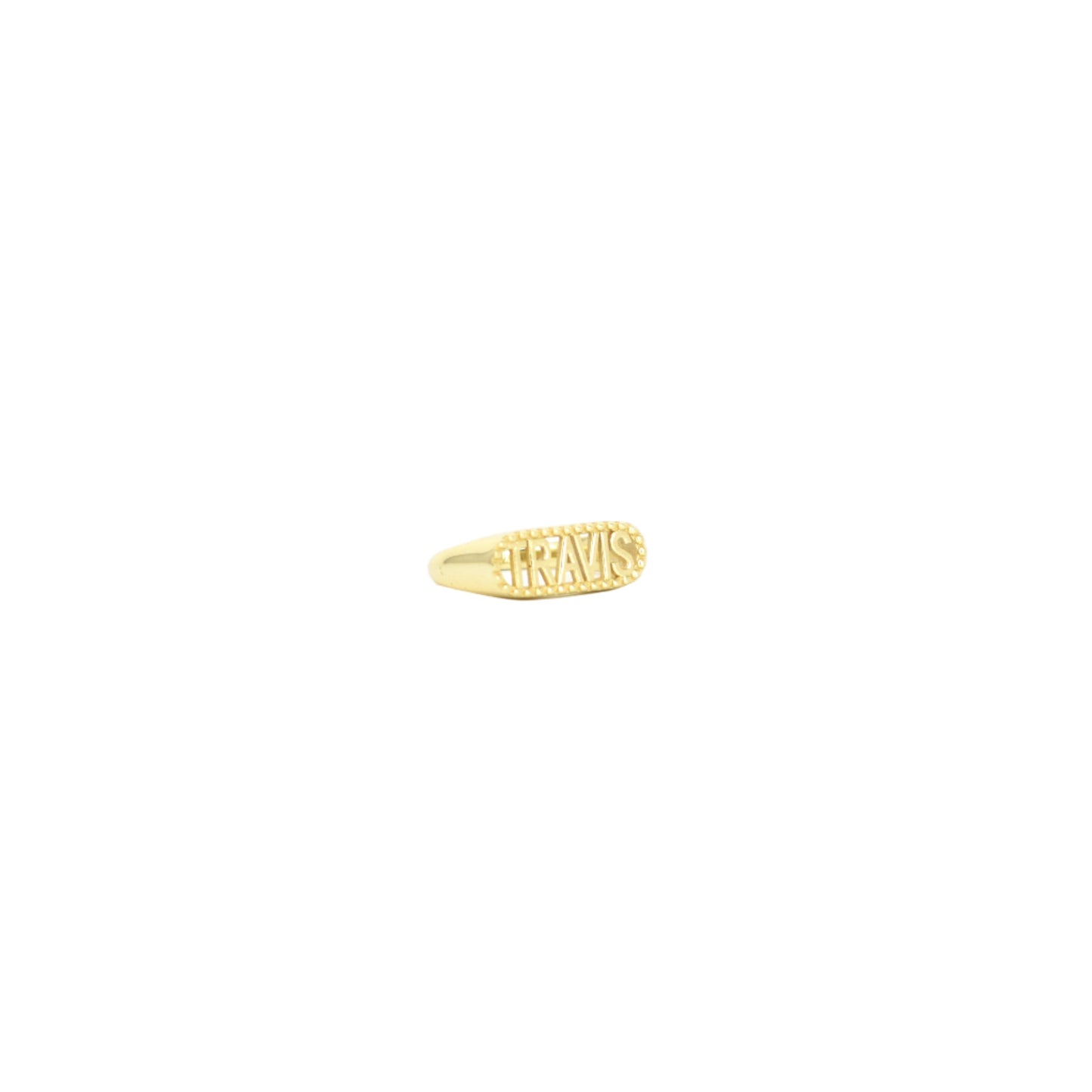Custom Nameplate Ring Rings Bob 