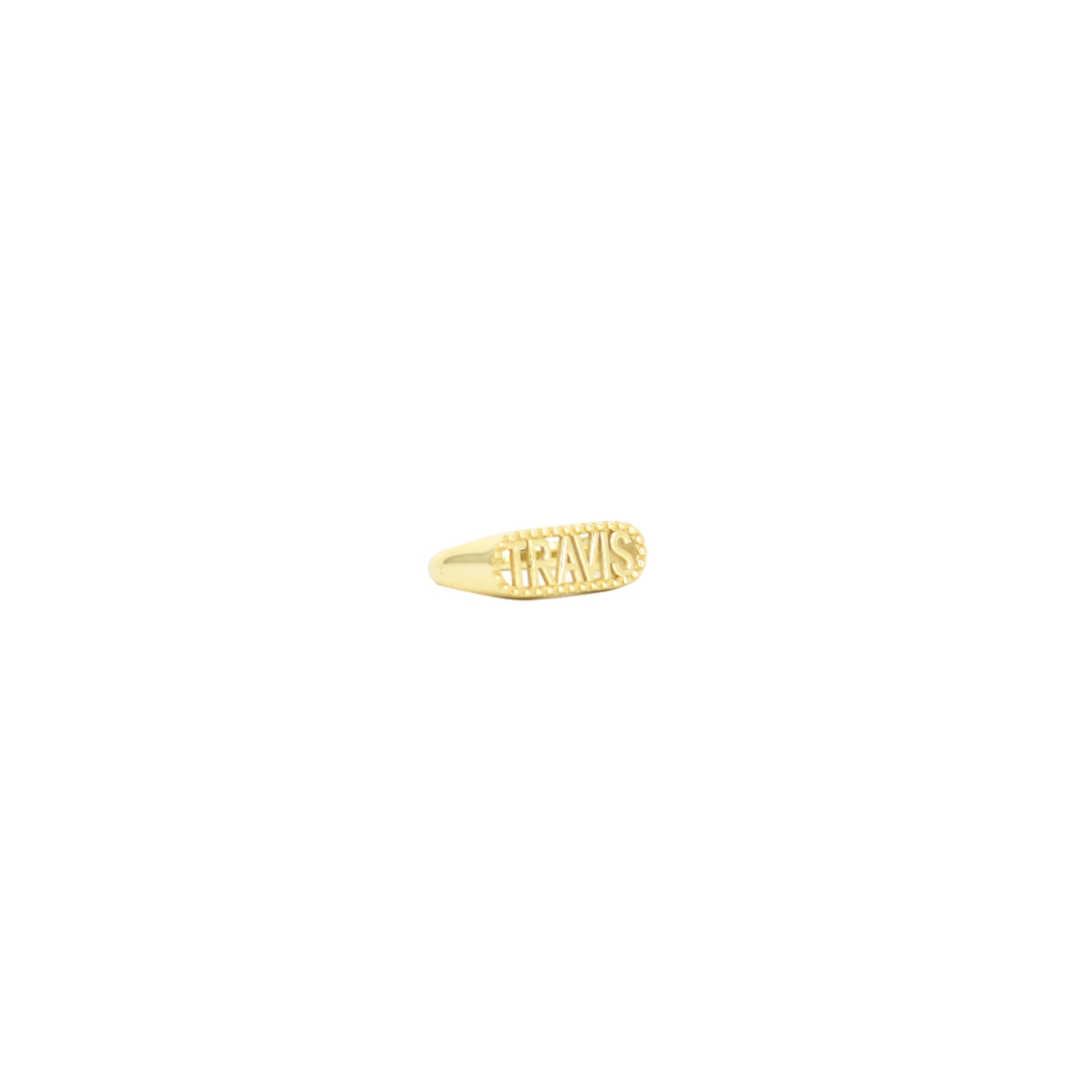Custom Nameplate Ring Rings Bob 