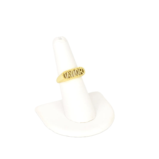 Custom Nameplate Ring Rings Bob 