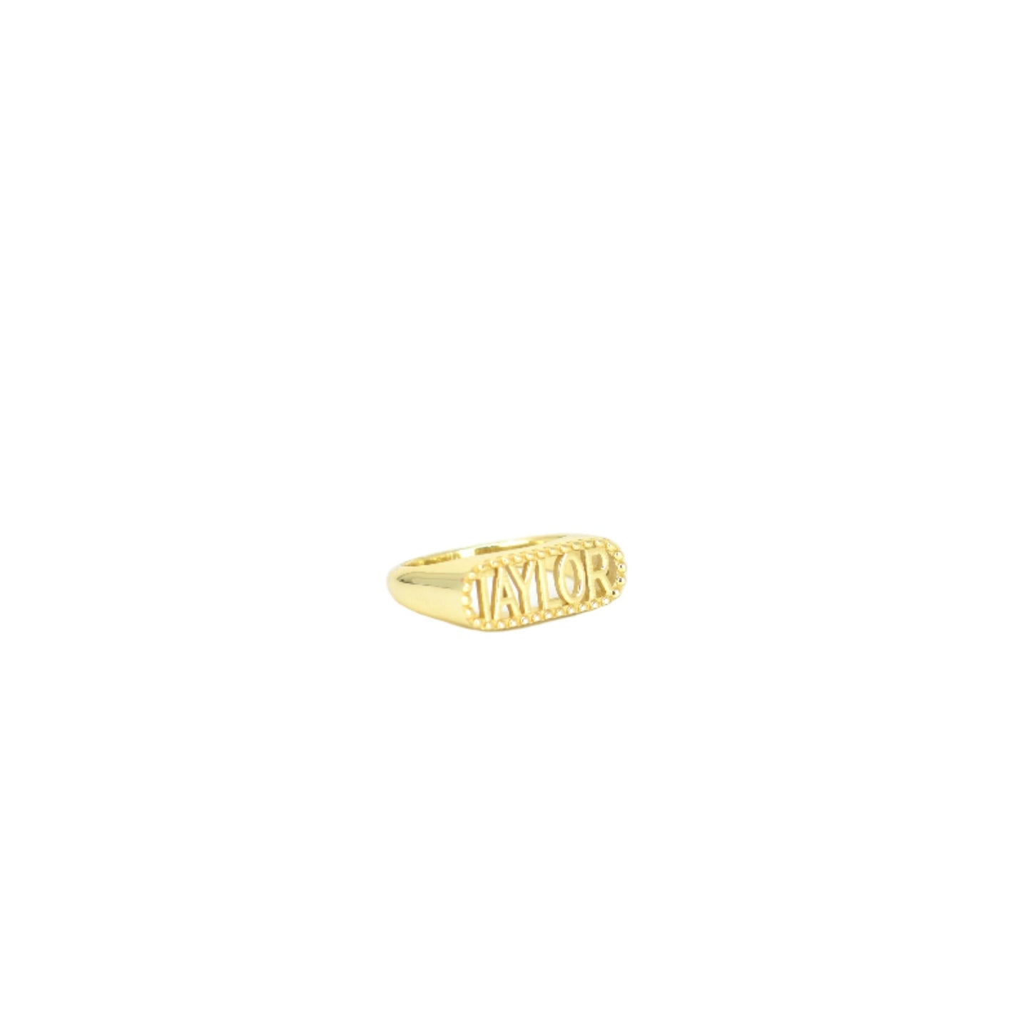 Custom Nameplate Ring Rings Bob 