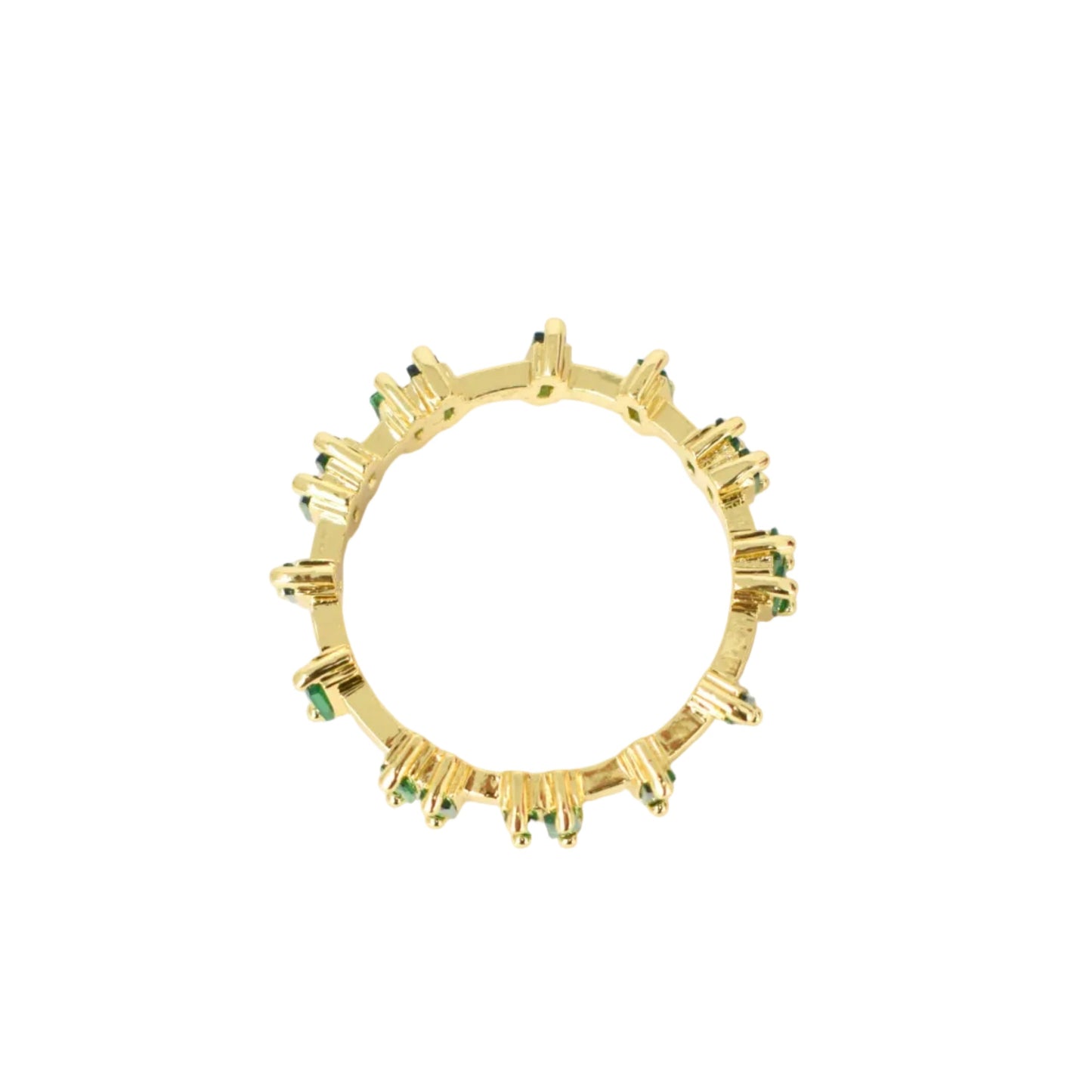 Emerald Baguette Ring Rings grace 