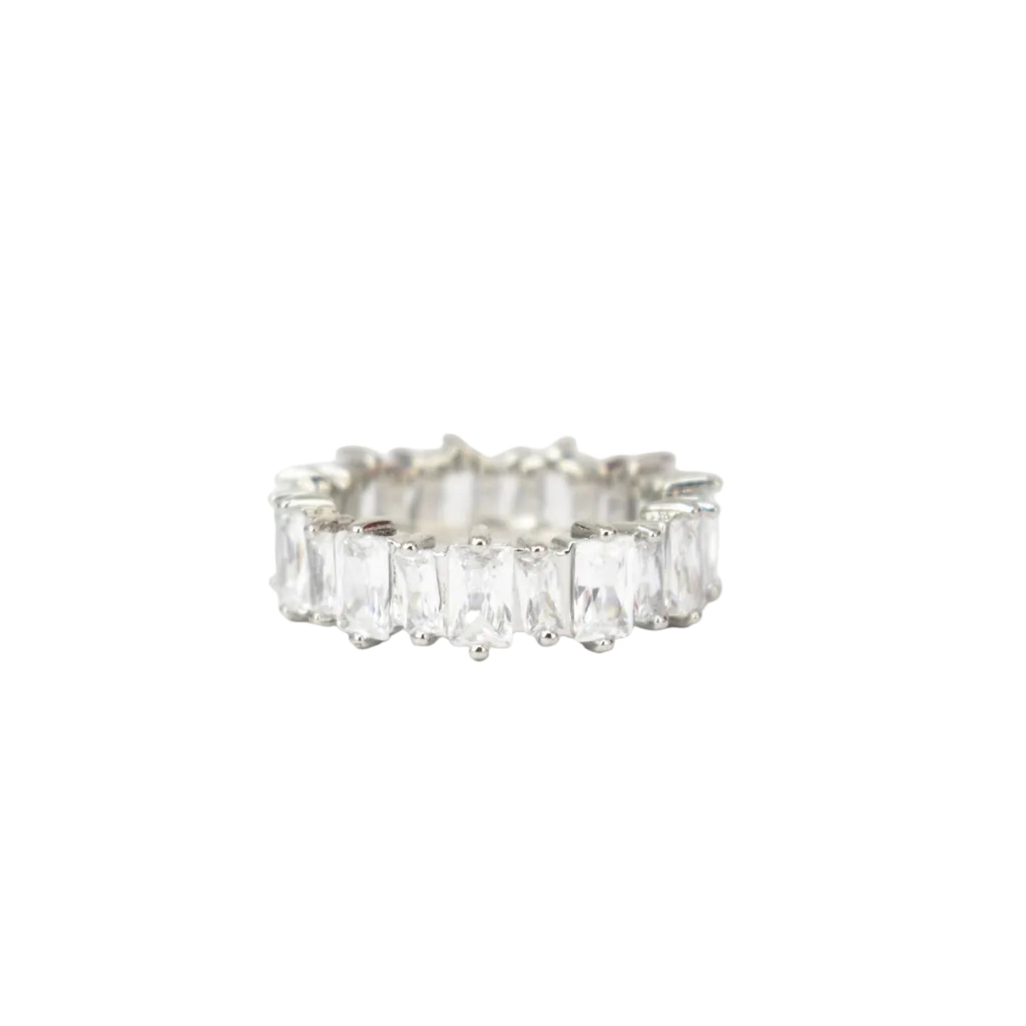 Baguette Eternity Band Rings grace 