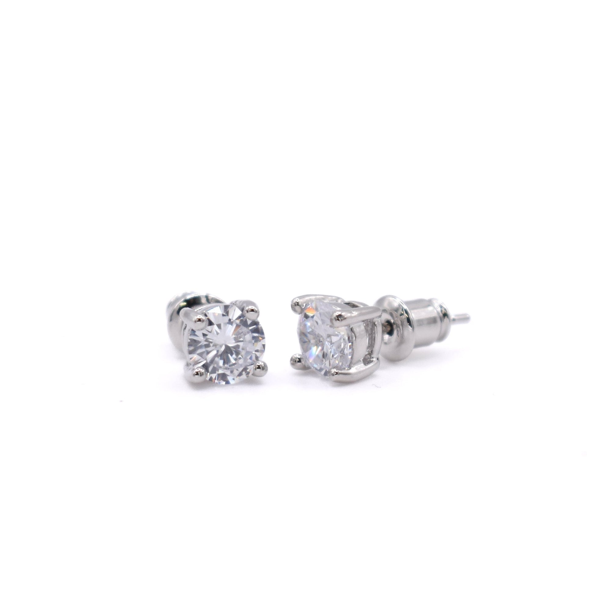 Bezel Stud Earrings Earrings grace 