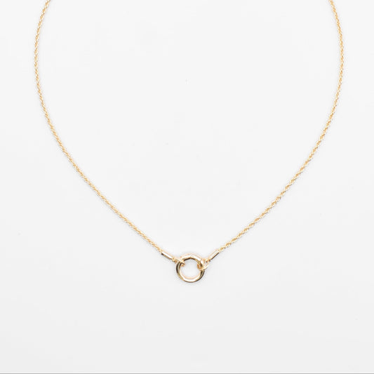 Skinny Rope Chain Charm Necklace Necklaces Joyce 