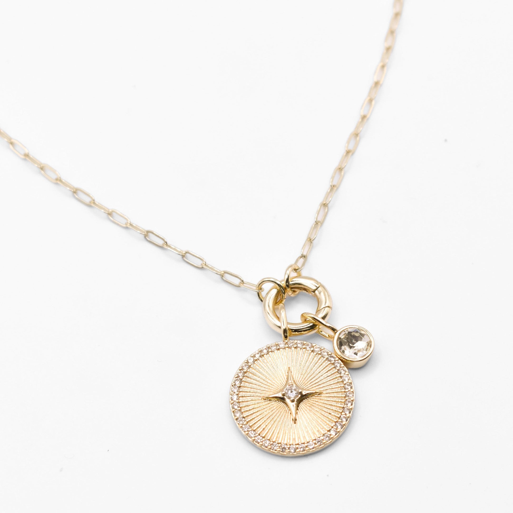 Sis Kiss Signature Star Coin Necklace Necklaces Joyce 