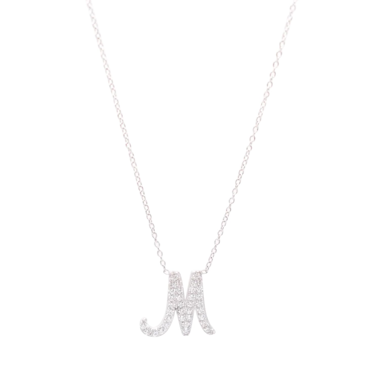 Custom Script Initial Necklace necklace Bob 
