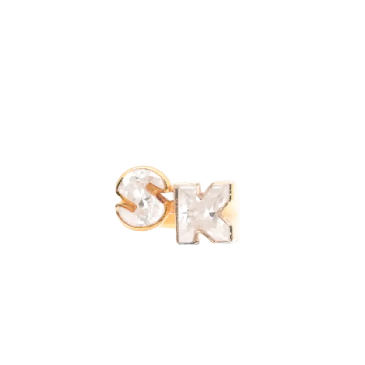 Custom Lab Initial Ring Sis Kiss 