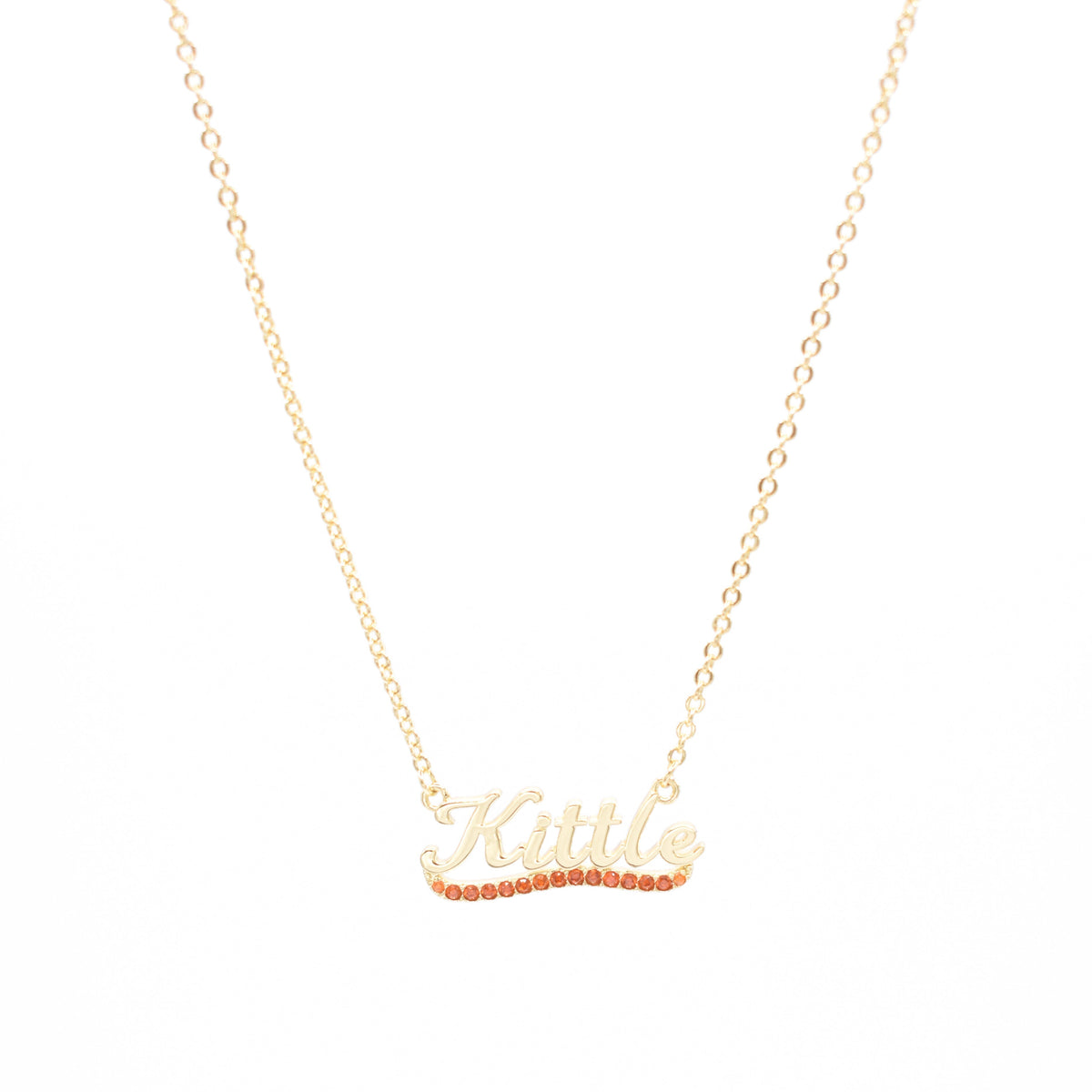 Custom Gemline Name Necklace Sis Kiss 
