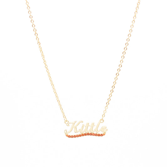 Custom Gemline Name Necklace Sis Kiss 