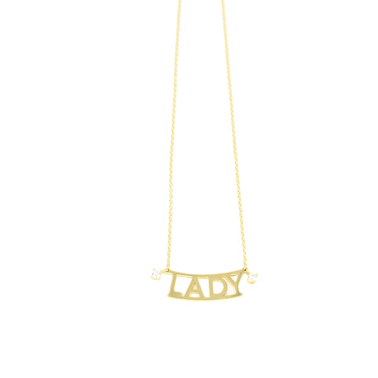 Custom Crystal Accent Bar Necklace necklace Bob 