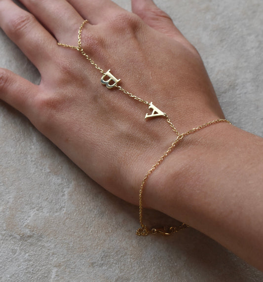 Custom Hand Chain Sis Kiss 
