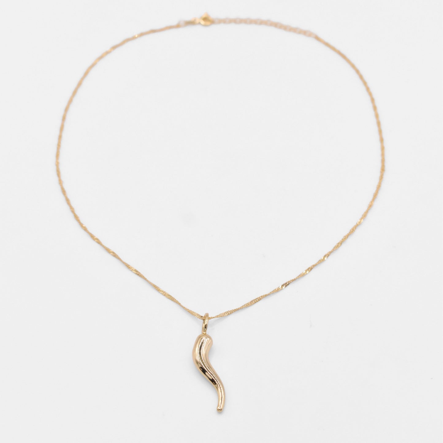 Italian Horn Charm Necklace Necklaces Joyce 