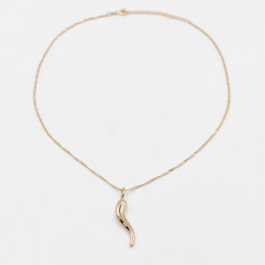 Italian Horn Charm Necklace Necklaces Joyce 