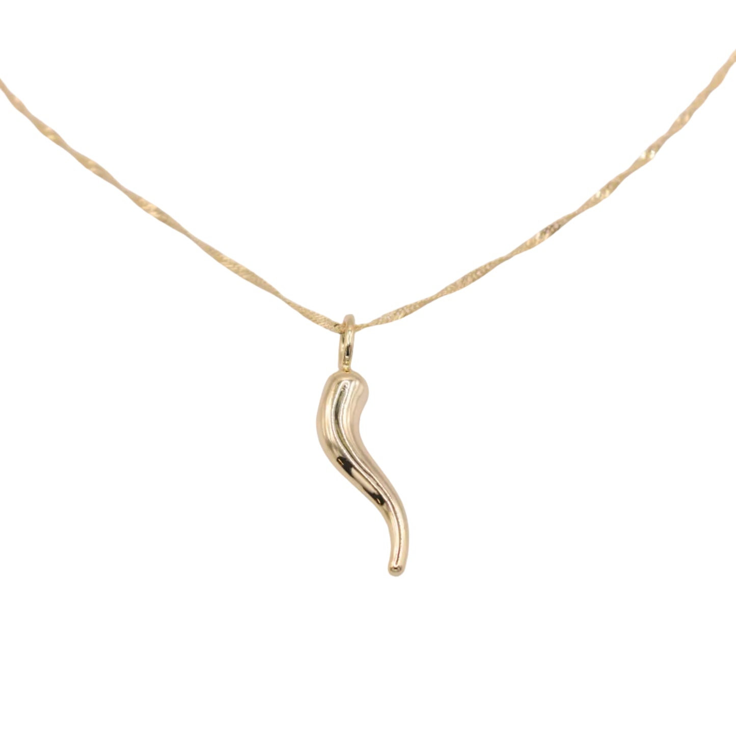 Italian Horn Charm Necklace Necklaces Joyce 