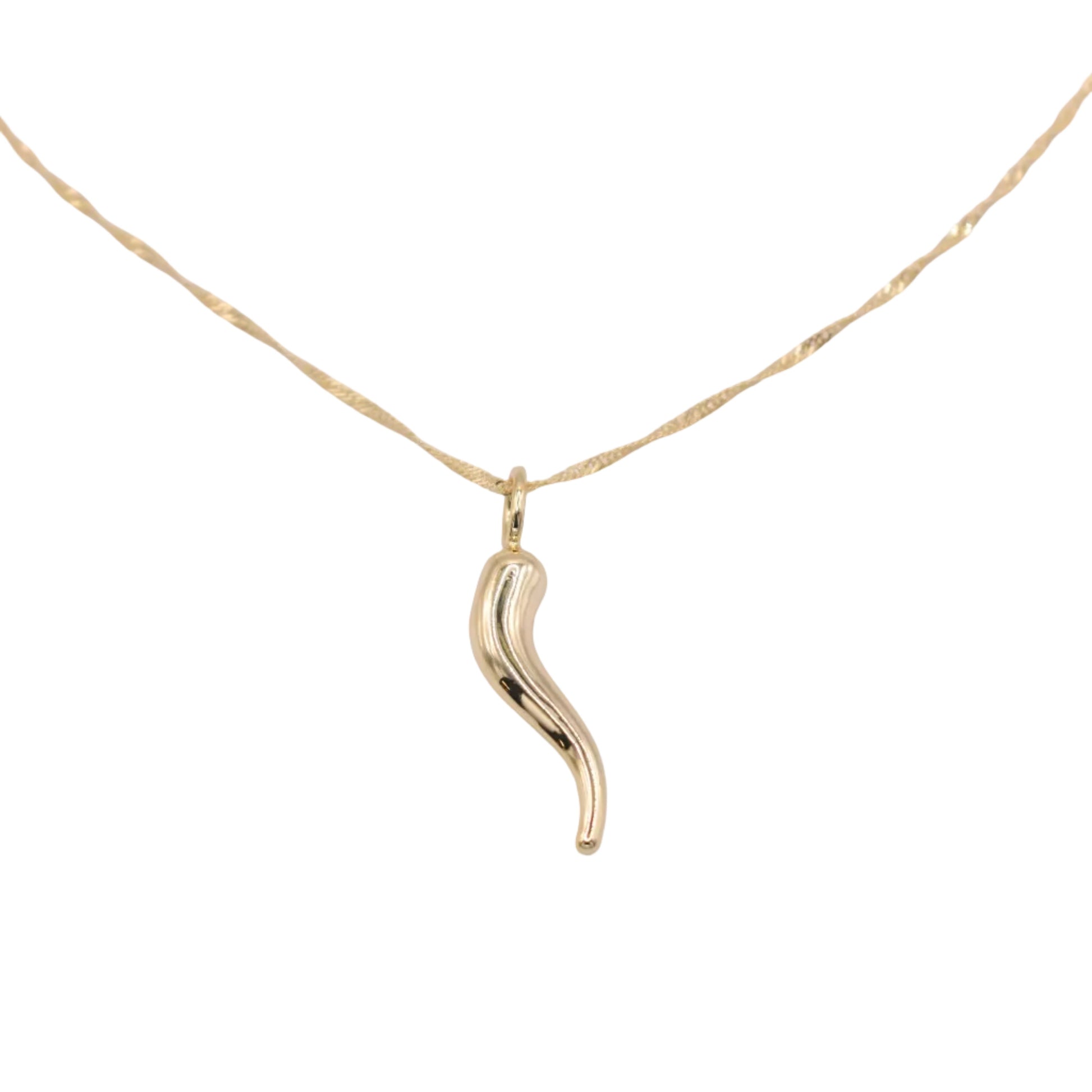 Italian Horn Charm Necklace Necklaces Joyce 