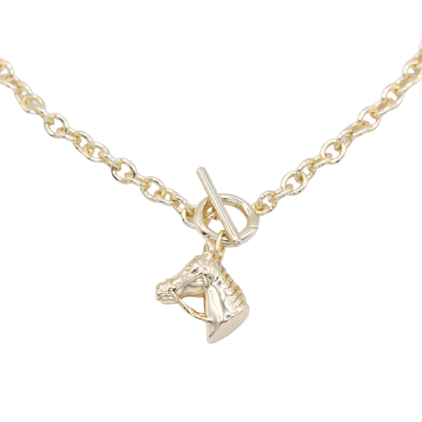 Horse Charm Necklace Necklaces Sis Kiss 