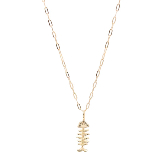 Barracuda Fish Charm Necklace Necklaces Joyce 