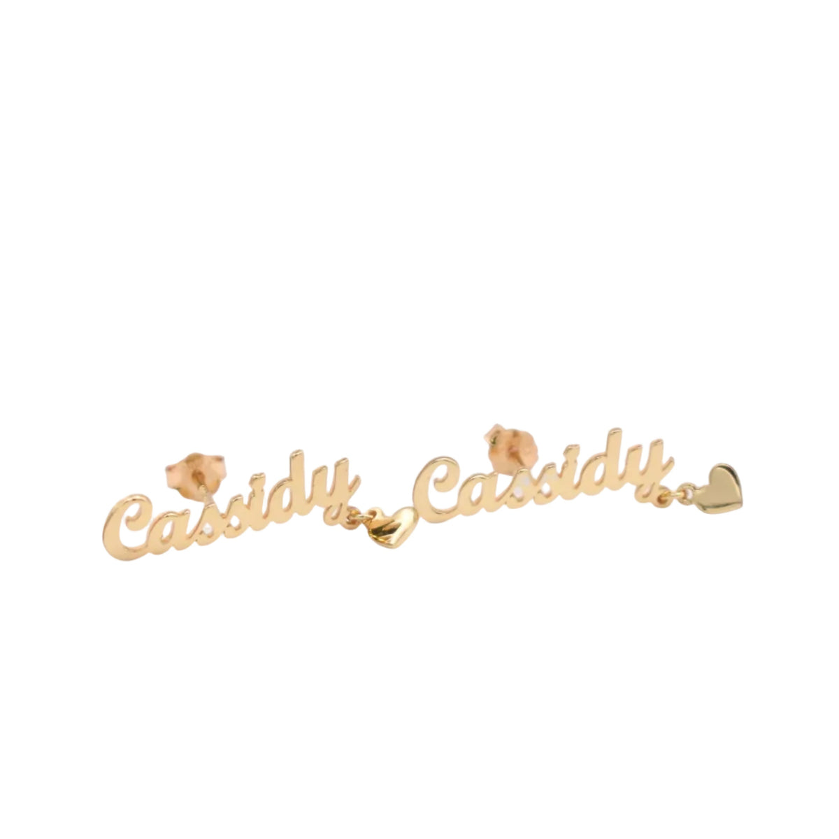 Custom Name Earring Crawler Earrings Bob 