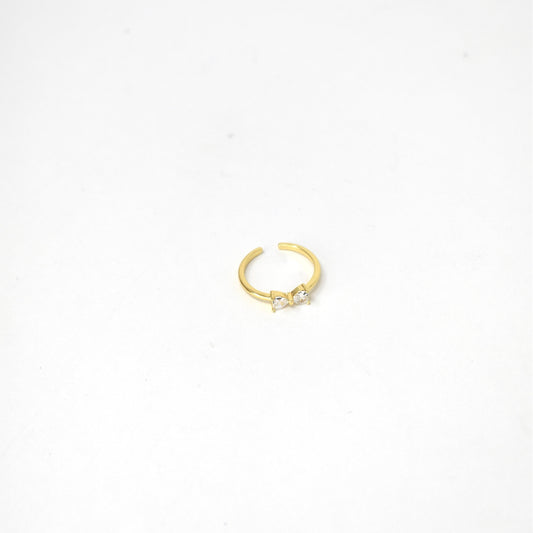 The Adjustable Bow Ring Rings Sis Kiss 