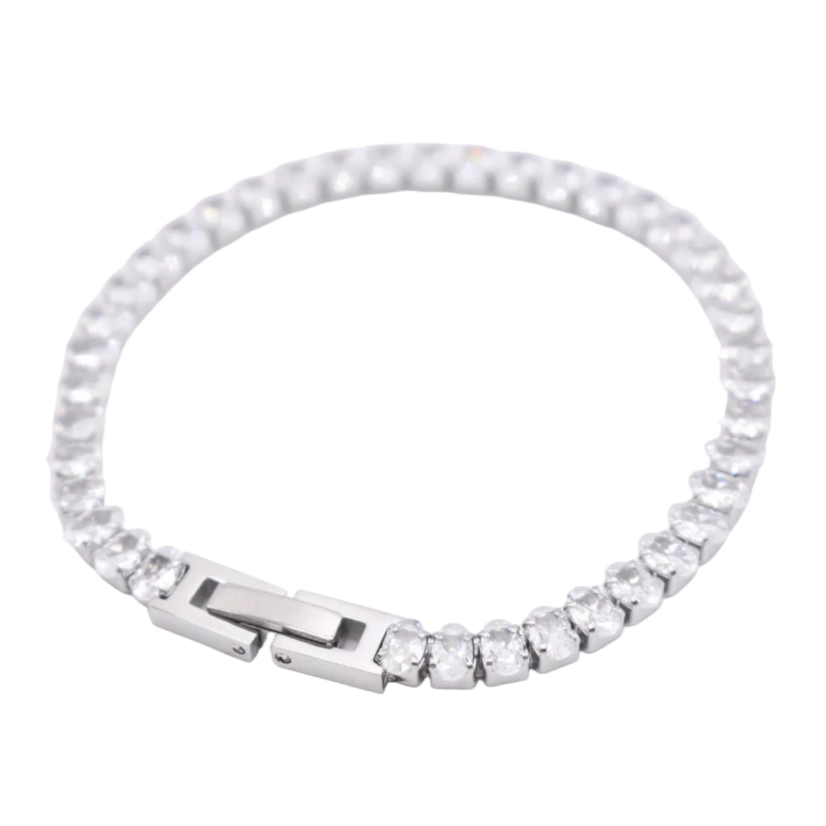 Oval Cut Tennis Bracelet Bracelet Crystal 