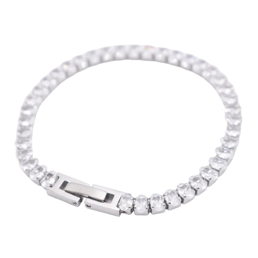 Oval Cut Tennis Bracelet Bracelet Crystal 