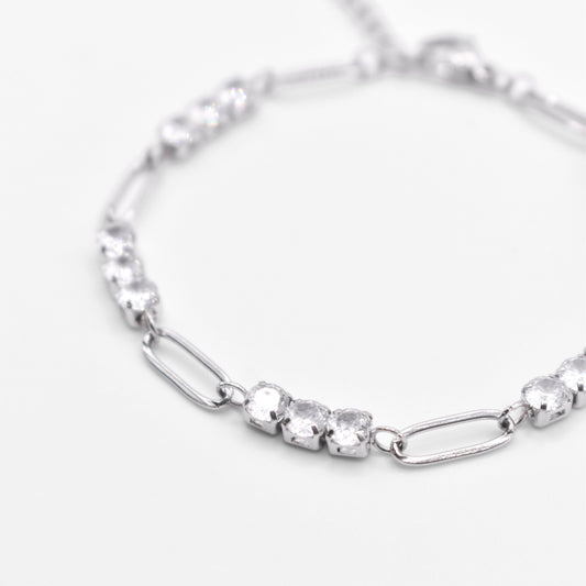 Crystal Link Tennis Bracelet Bracelet Crystal 