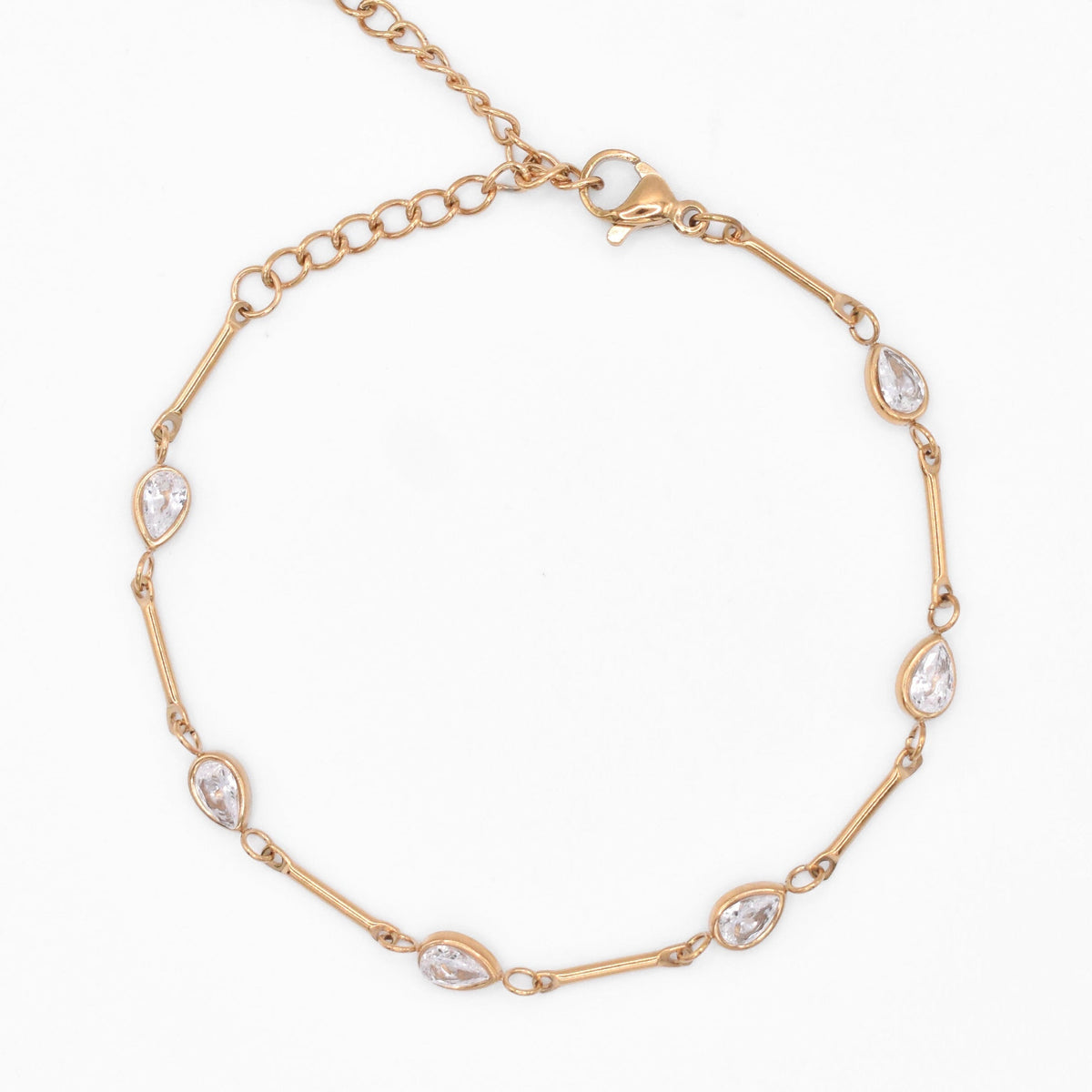 Teardrop Crystal Bracelet Bracelet Crystal 