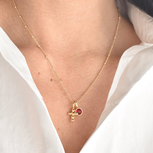 Bezel Stone Charms Charms & Pendants Joyce 