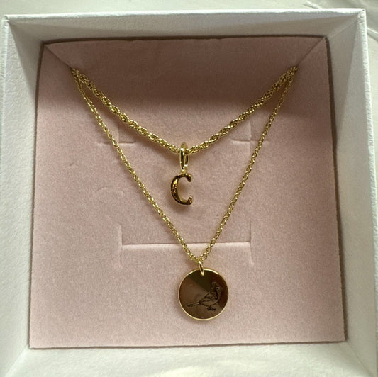 Cardinal Charm Necklace Charms & Pendants Sis Kiss 