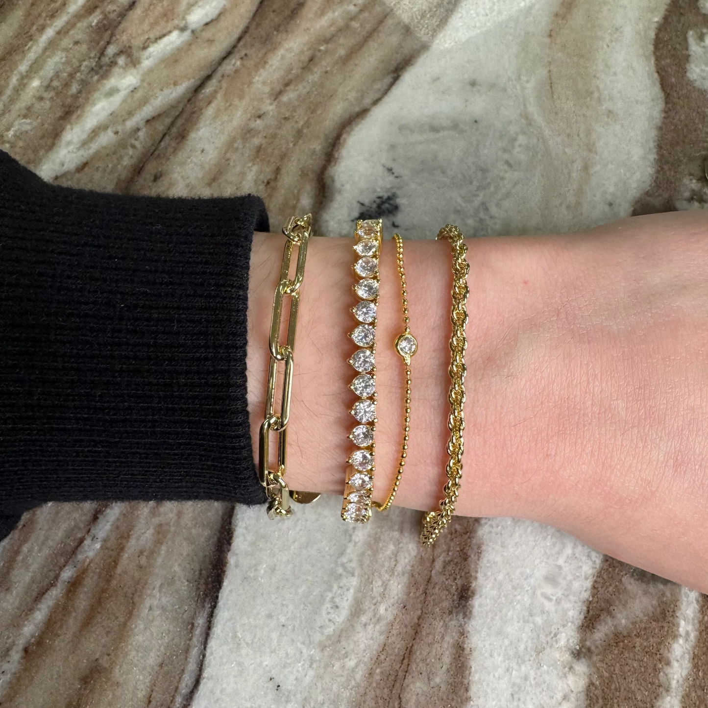 Pear Cut Tennis Bracelet Bracelet grace 