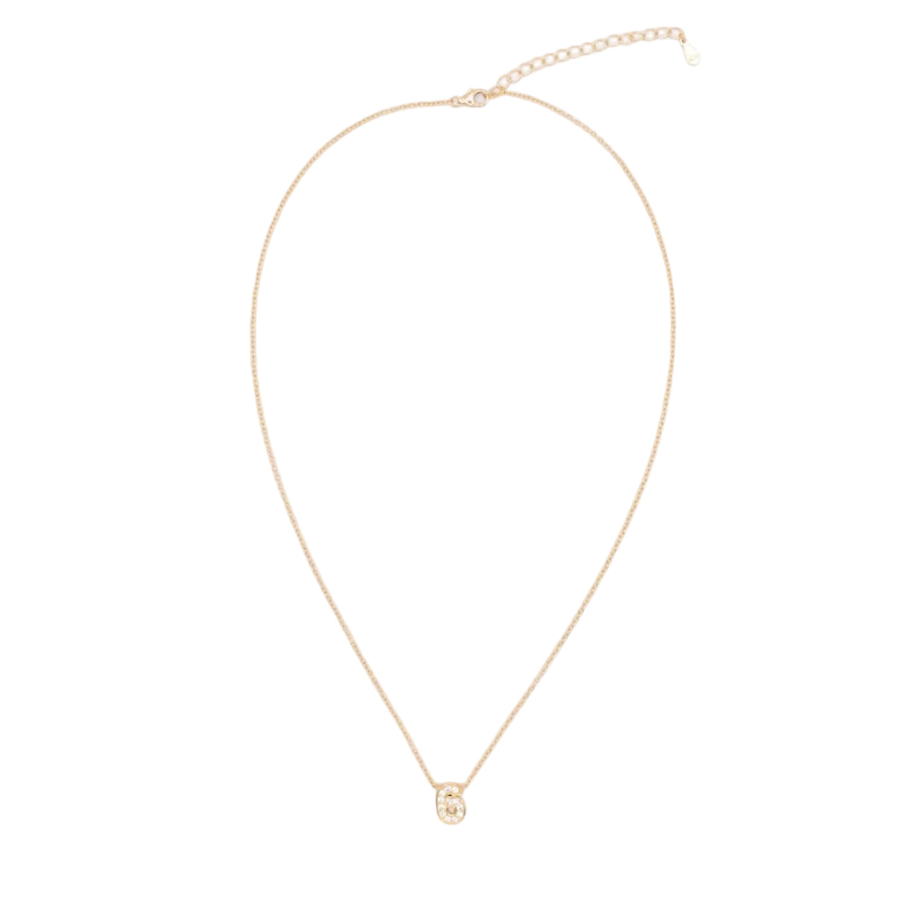 Custom Bold Number Necklace