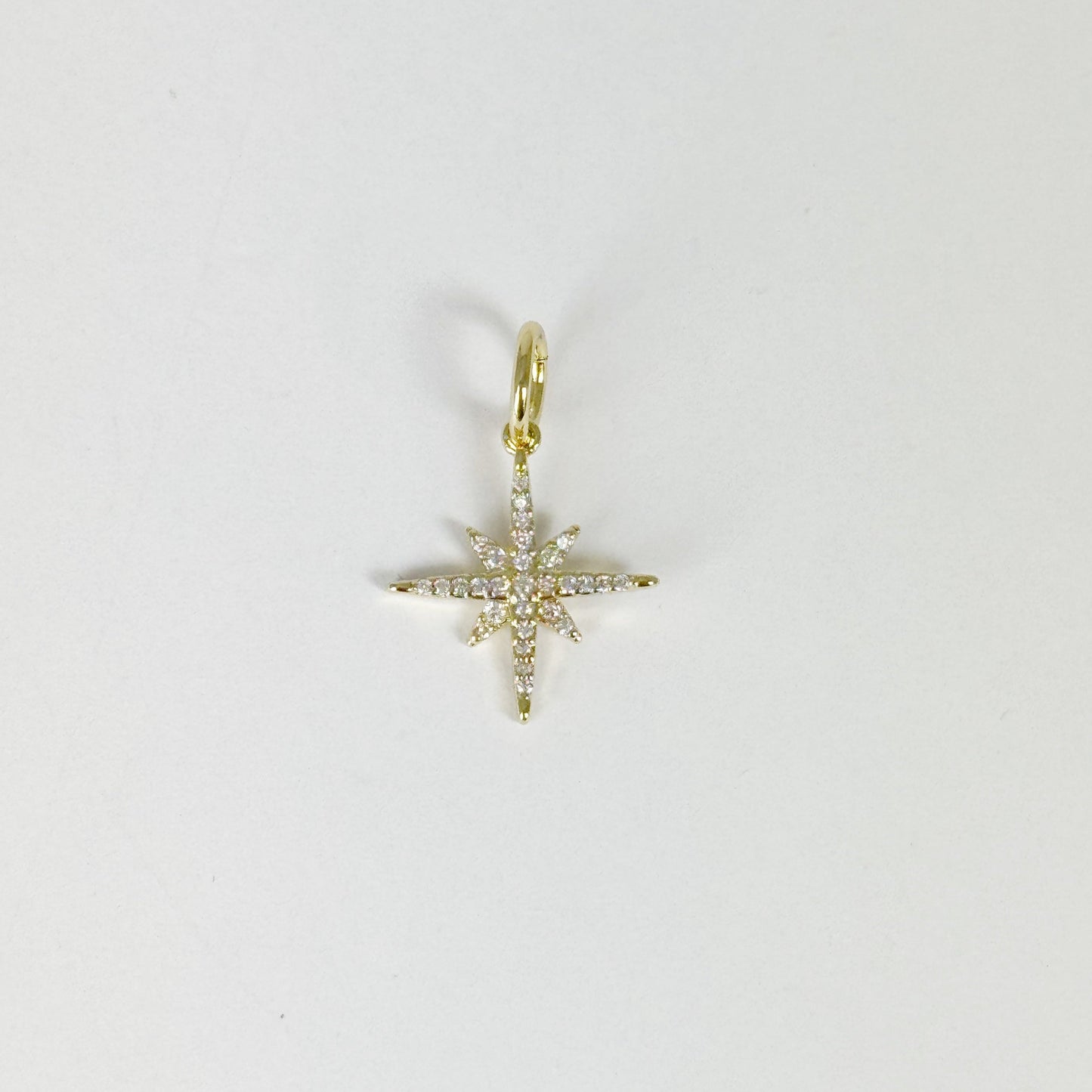 Compass Star Charm Charms & Pendants Joyce 