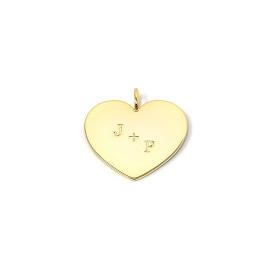 Custom Heart Charm Charms & Pendants Joyce 