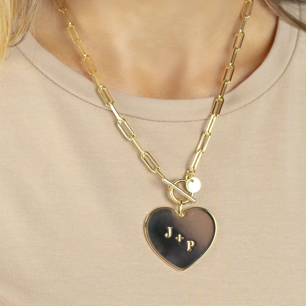 Custom Heart Charm Charms & Pendants Joyce 