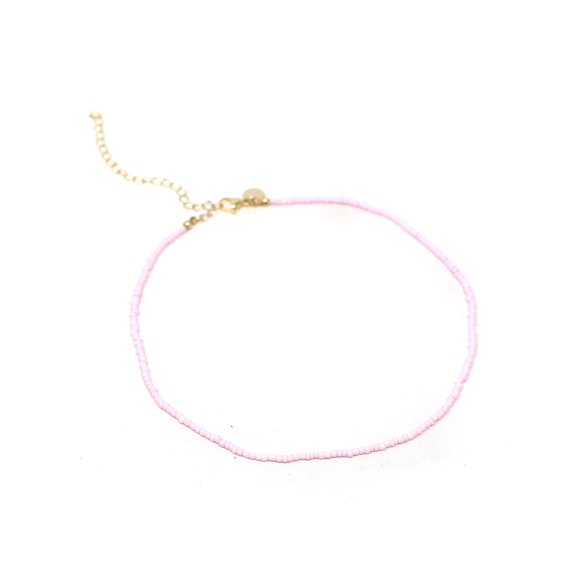 Kids Beaded Chain The Sis Kiss Pink 