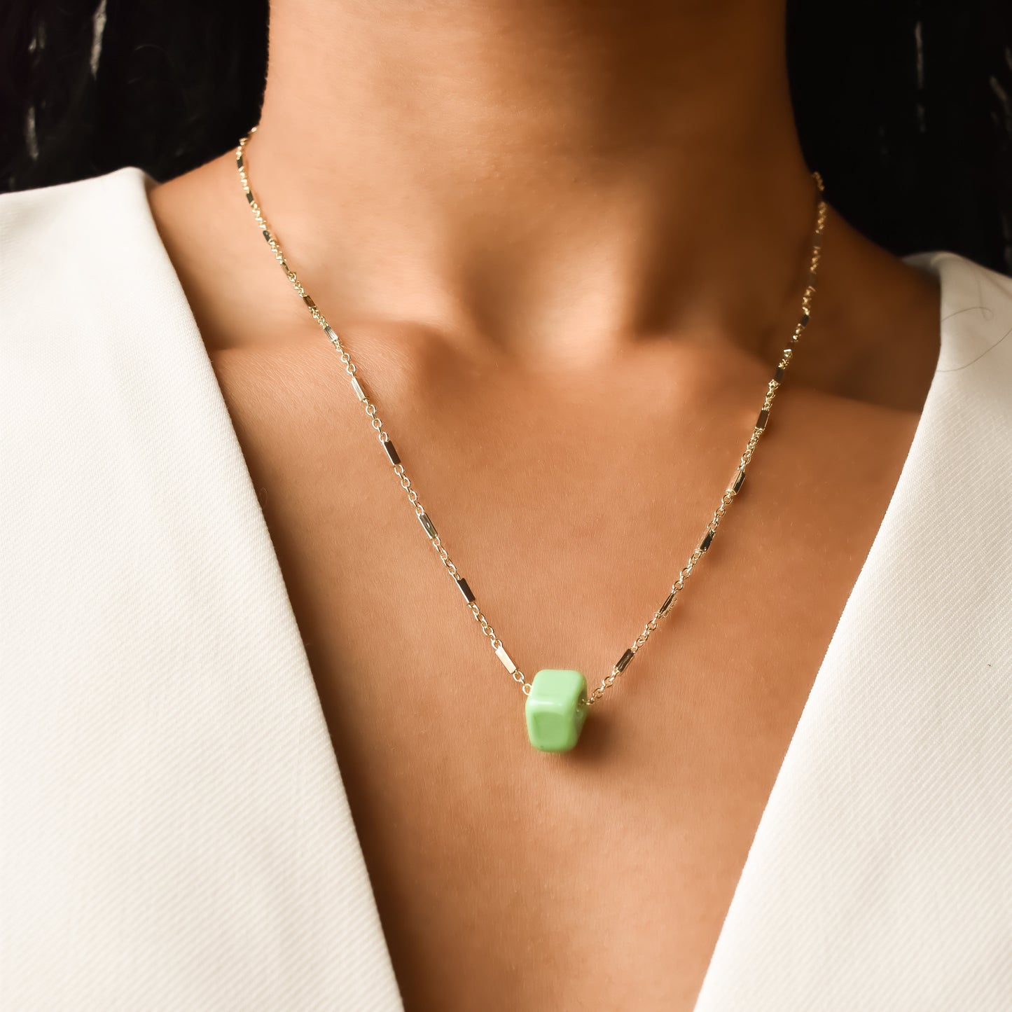 Protection Stone Bead Charm Sis Kiss 