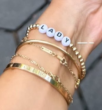 Customized Bead Stretch Bracelet with Hinge for Charms Bracelets Joyce 