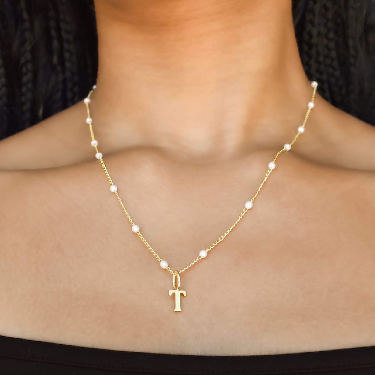 Pearl Chain Necklace Necklaces Joyce 