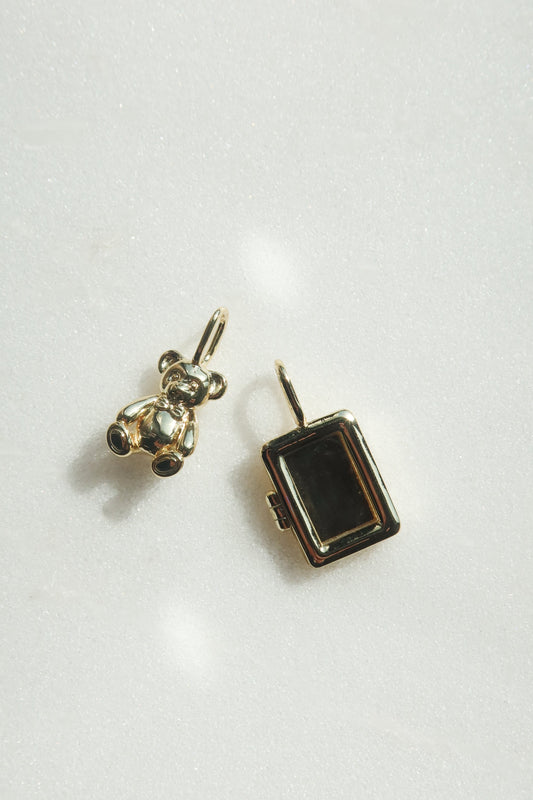 Teddy Bear Charm Charms & Pendants Sis Kiss 