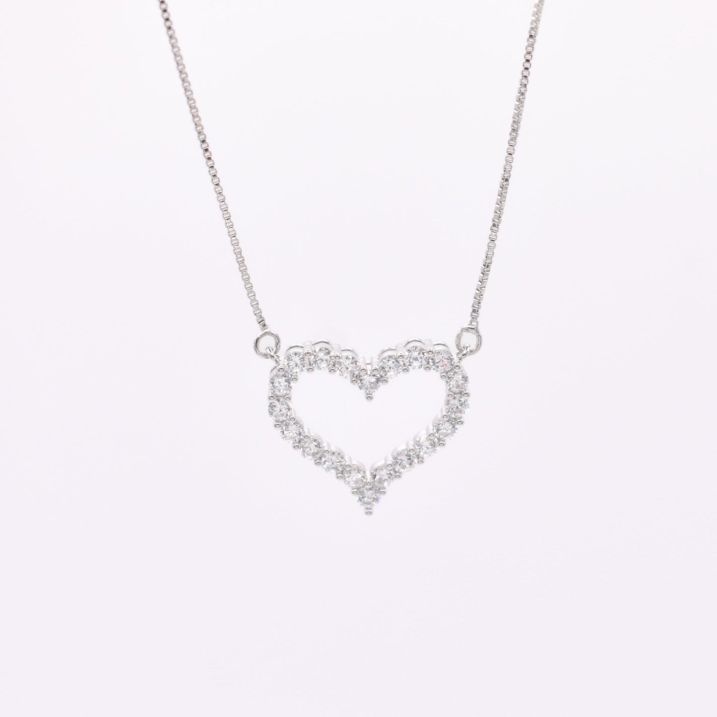 Sweetheart Sparkle Pendant Necklace necklace grace 