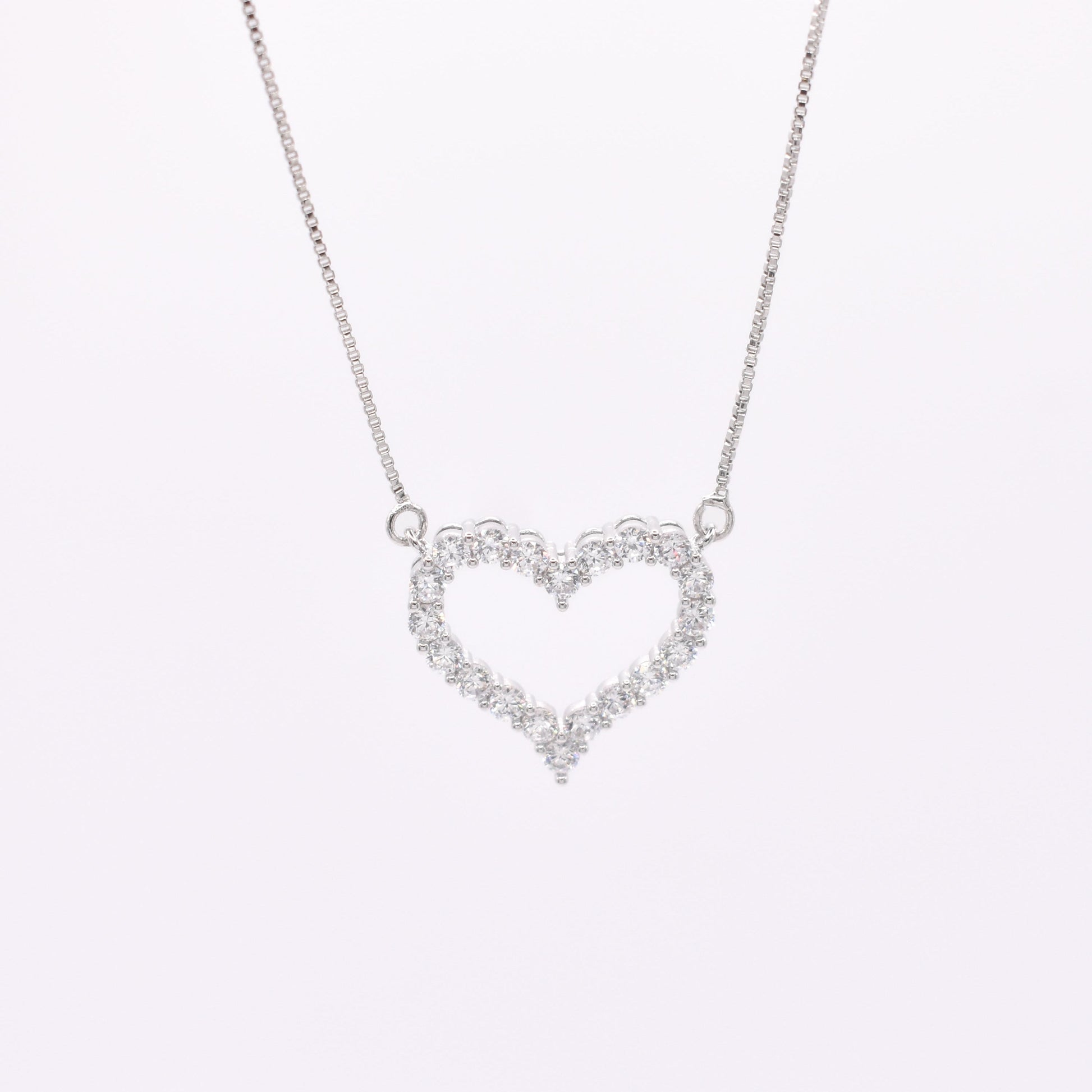 Sweetheart Sparkle Pendant Necklace necklace grace 