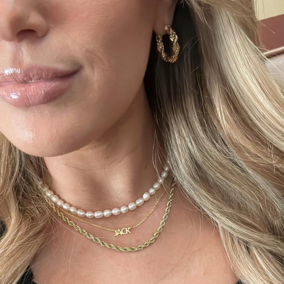 Custom My Mantra/Name Necklaces - Main Image