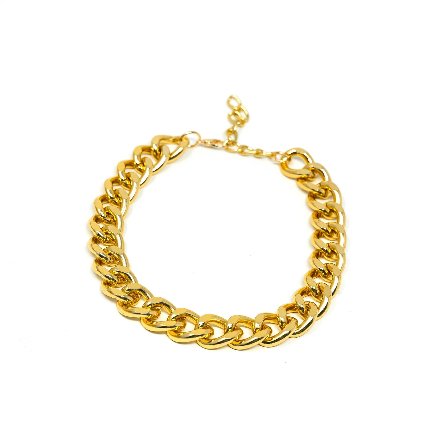 Bold Gold Chain Chokers JEWELRY The Sis Kiss 15mm Curb Links